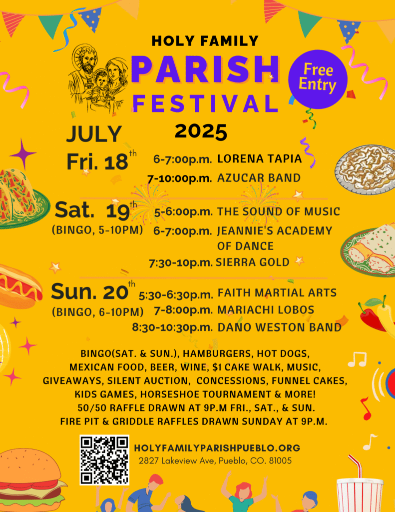 2025 Holy Family Parish Festival